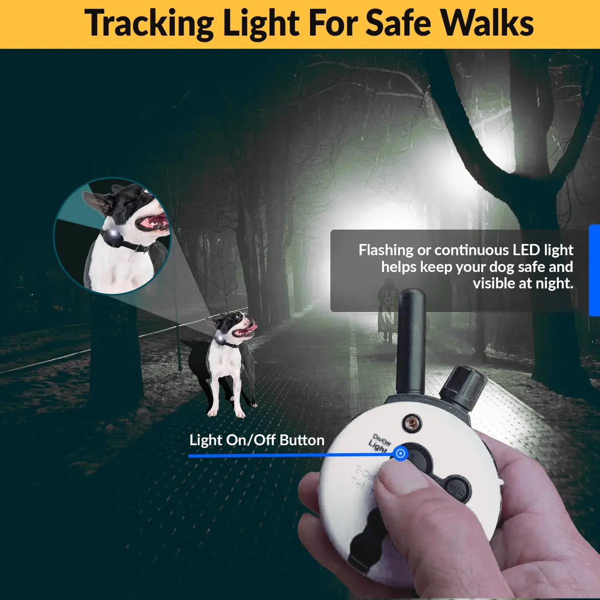 Mini Educator ZEN-300-C Remote Dog Training Collar | 1 Dog, 1/2 Mile Range, 100 Levels - view 6