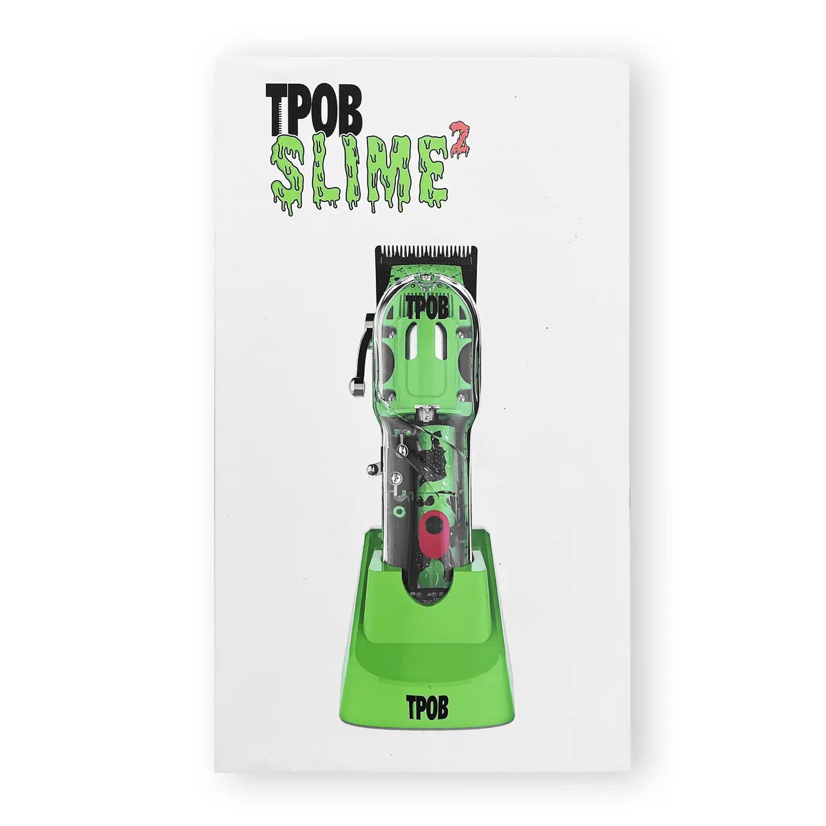 TPOB Slime 2 Hair Clippers for Men 12-Piece Set | Professional Cordless Barber Clippers with 6800 RPM Motor & X Fade Blade - view 8