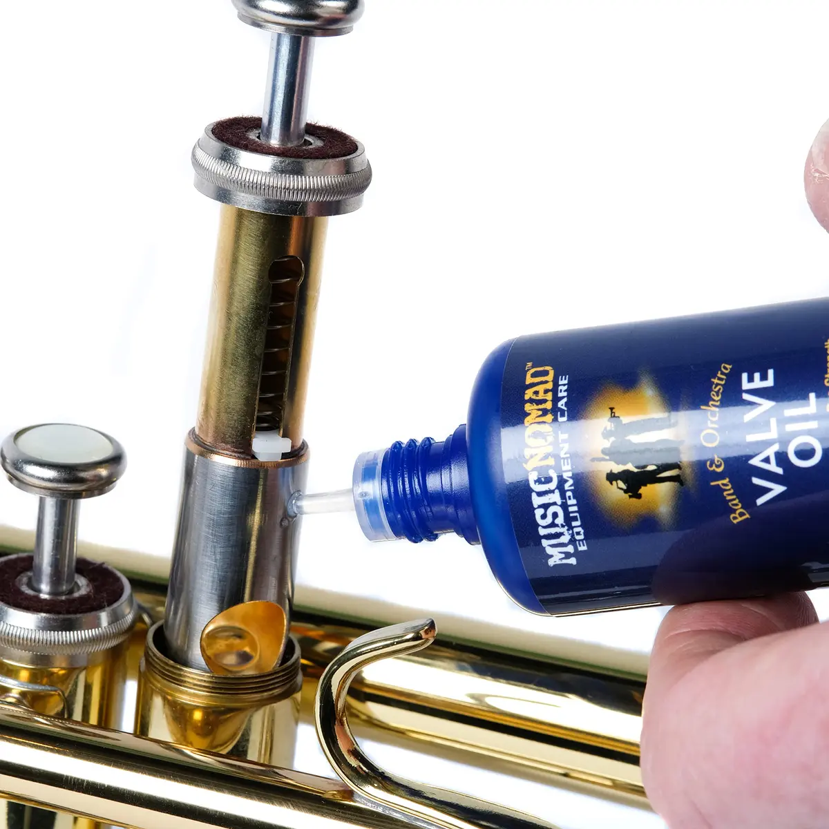 MusicNomad Premium Valve Oil & Tuning Slide Grease Bundle 2 oz (59 ml) | Fast Action & Long-Lasting Lubrication - view 2