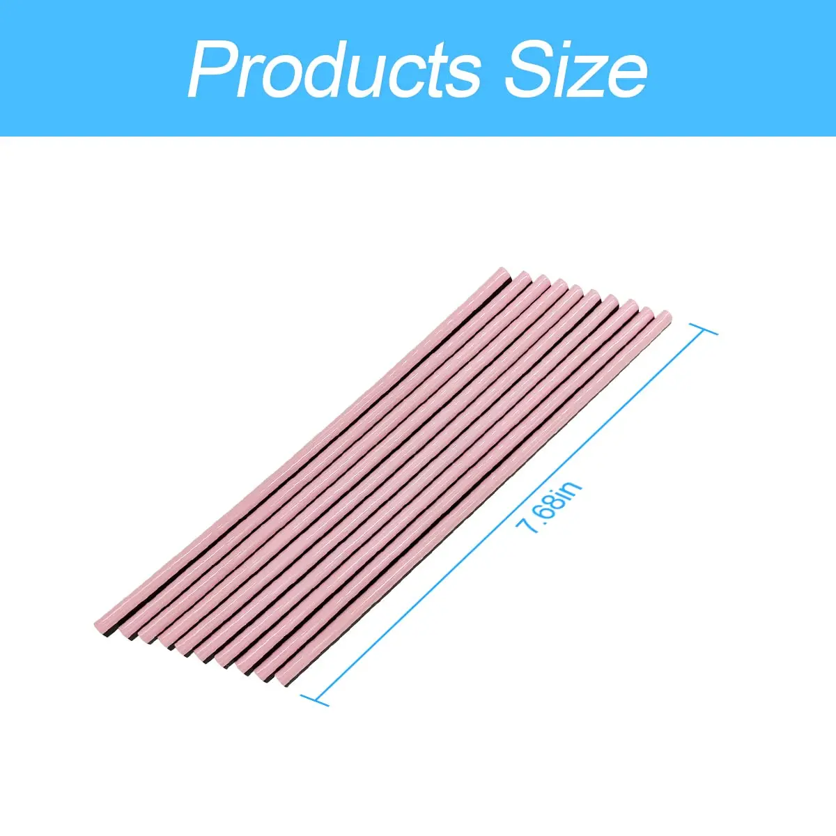 8sanlione Pink 20PCS Waterproof Bendable Car Air Vent Trim Strips | Easy DIY Fit & Stylish Decor - view 2
