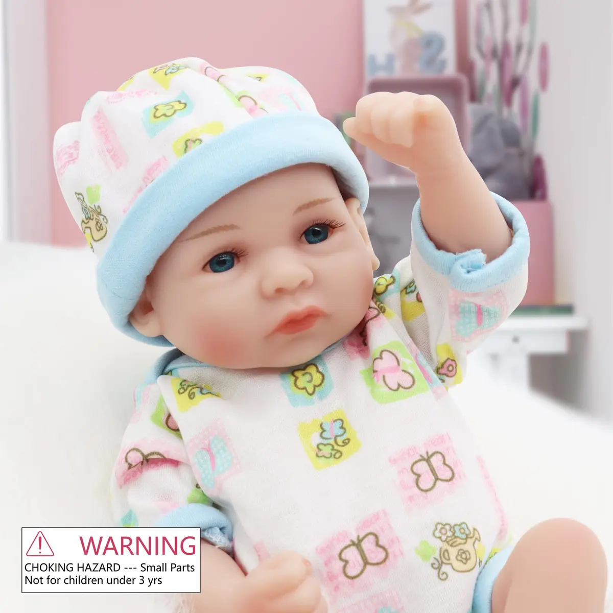 JRLCGYP Realistic Reborn Baby Boy Doll 25 cm (10 Inch) | Anatomically Correct Silicone Vinyl - view 7