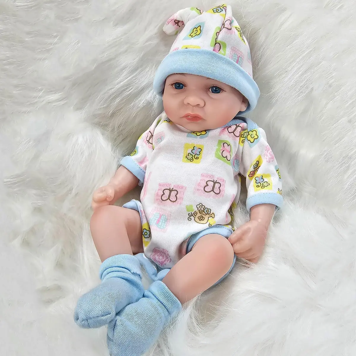 JRLCGYP Realistic Reborn Baby Boy Doll 25 cm (10 Inch) | Anatomically Correct Silicone Vinyl - view 3