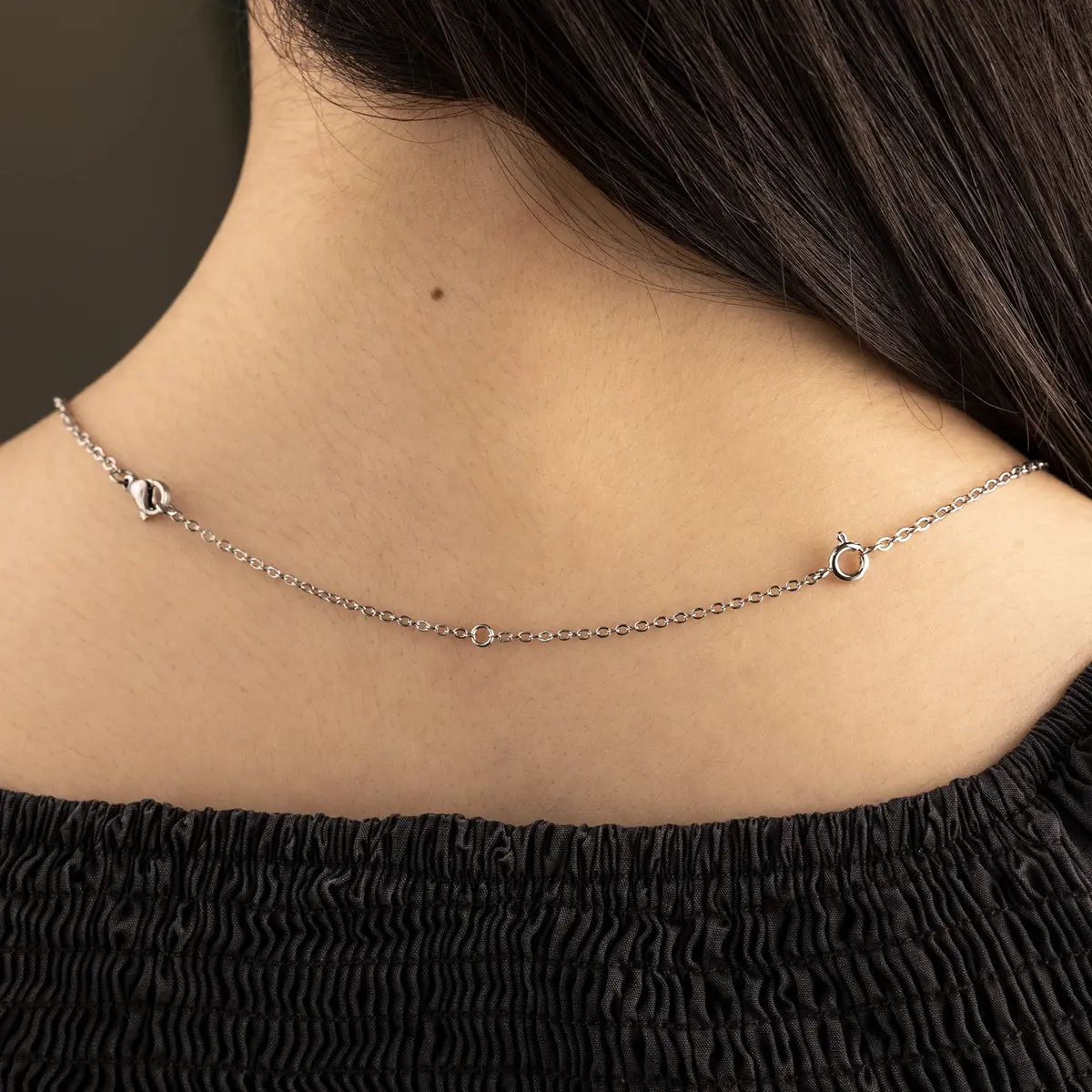 ASH'S CHOICE Necklace Extenders Gold Chain Extenders 2,4,6 Inches (3-Pack) | 14K Gold Plated Brass with Lobster Clasp - view 7