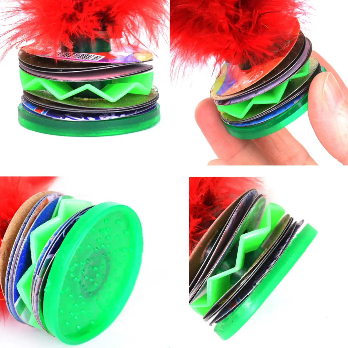Baitaihem Kick Shuttlecock Type-A 4 Pack | Chinese Jianzi Foot Sports Outdoor Exercise - view 6