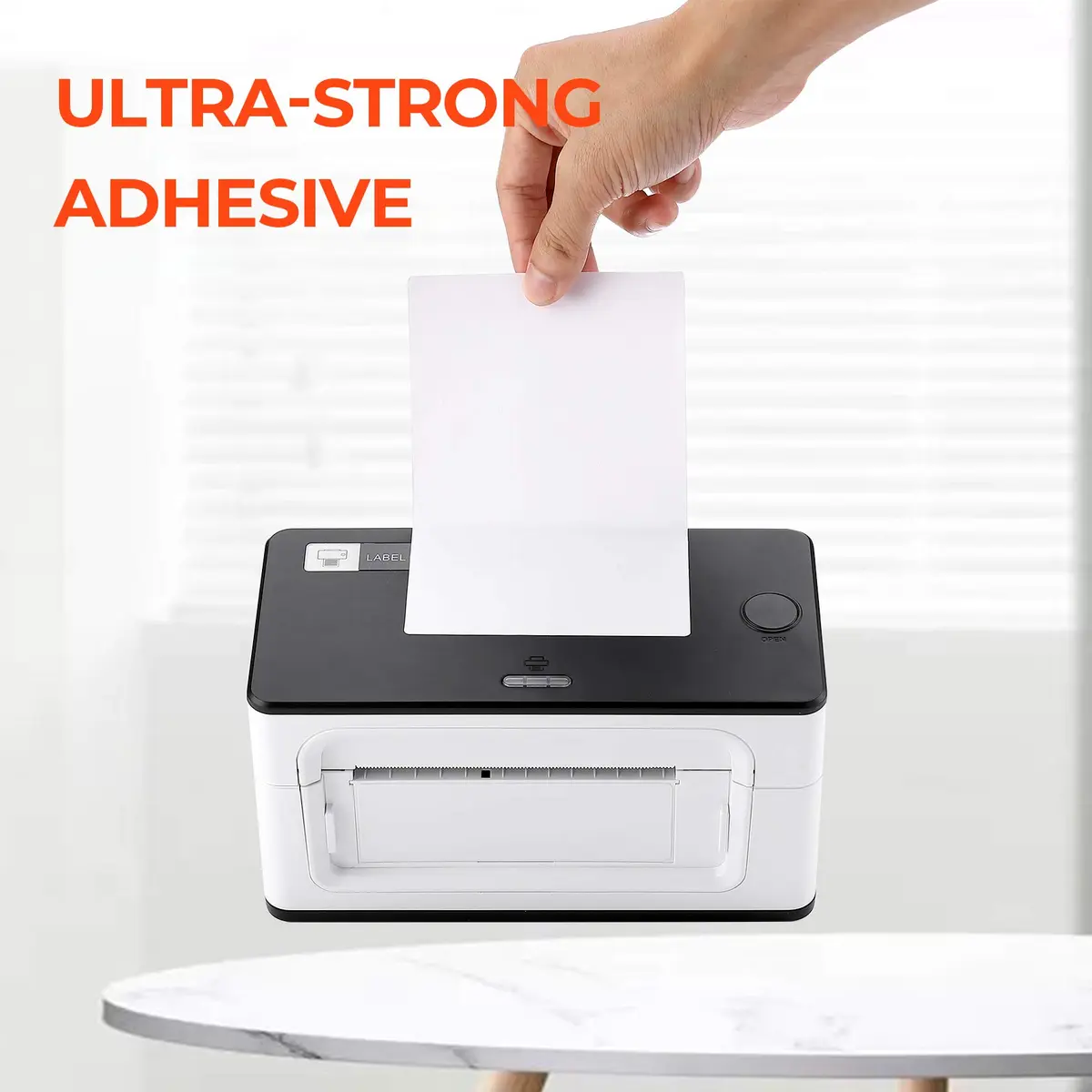 MUNBYN 4x6 Inch Thermal Labels | 1000 Sheets/2 Rolls, Waterproof & Strong Adhesive - view 6