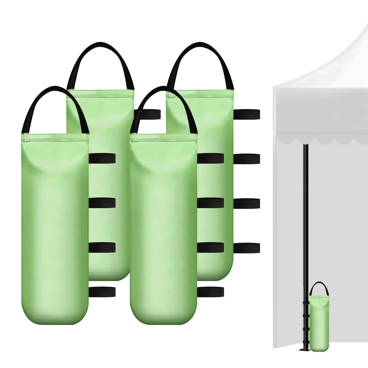IALNAI Canopy Weights Sand Bags 4-Pack | Stabilize Tents & Gazebos in Wind - main product image
