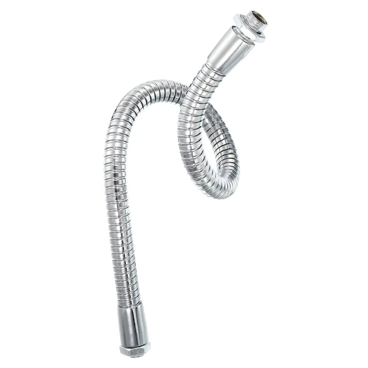 PATIKIL 11.8 inch (300mm) Metal Gooseneck Tube with M10/M8 Thread | Flexible Extension for Mic Stands & DIY - main product image