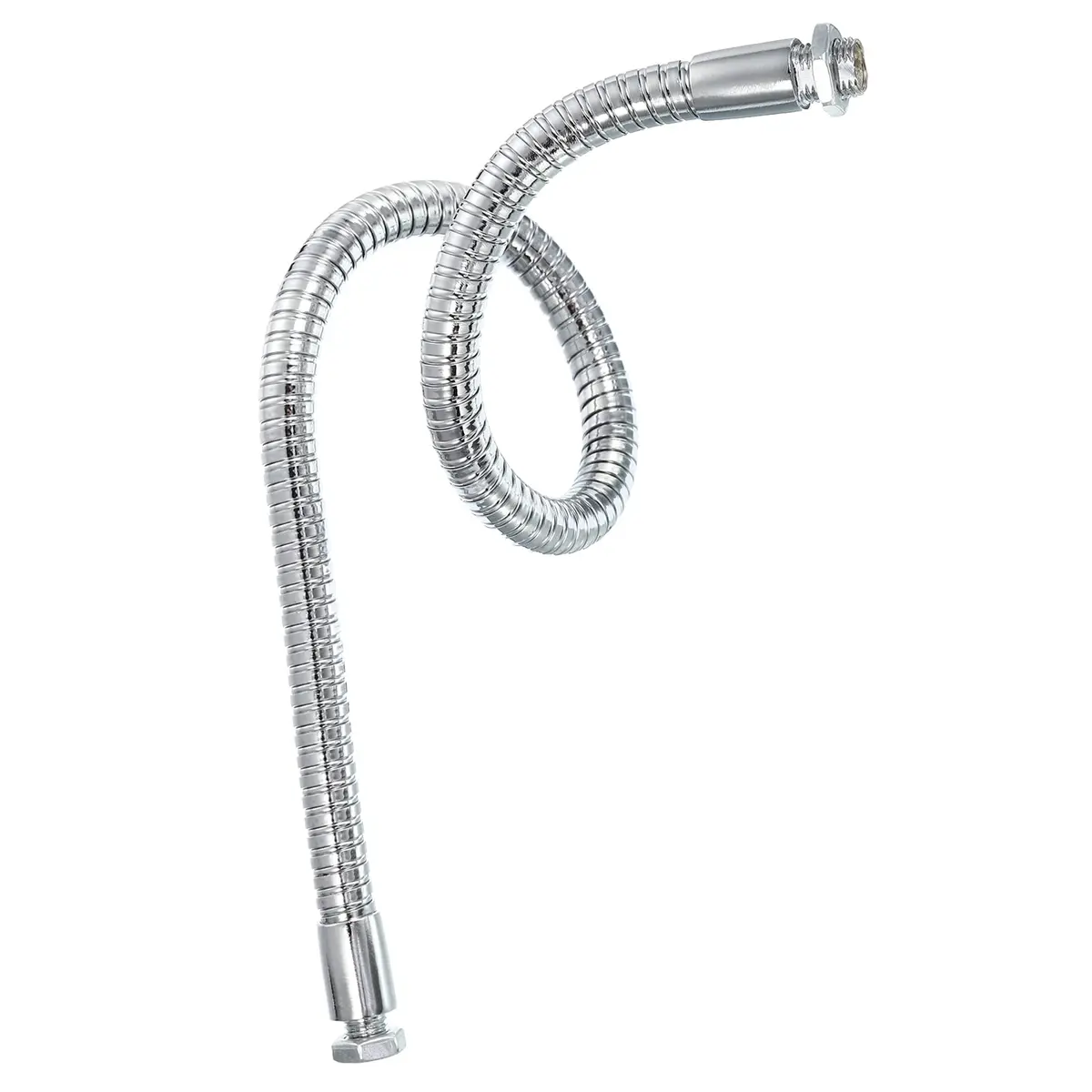 PATIKIL Universal Gooseneck Hose 400mm (15.7 Inch) | M10/M8 Thread Metal Bendable Arm for DIY - main product image