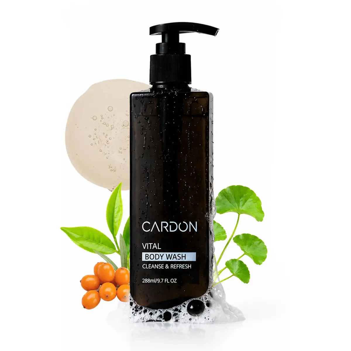 Cardon Acne Clearing Men's Body Wash 9.7 Fl Oz | Korean Skin Care with Green Tea & Cica - main product image
