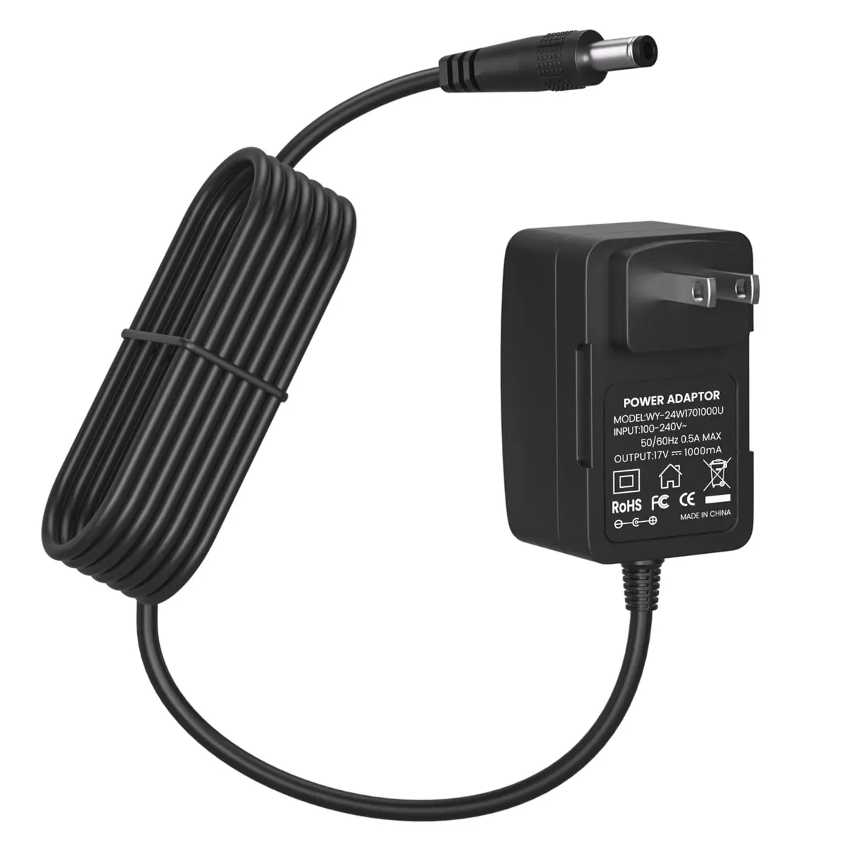 Auspow 17V AC Adapter 1A 17W (5.5mm x 2.5mm) | For Bose Soundlink I II III Speakers - main product image