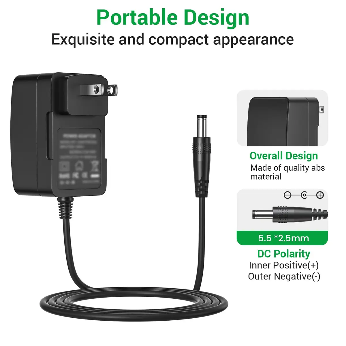 Auspow 17V AC Adapter 1A 17W (5.5mm x 2.5mm) | For Bose Soundlink I II III Speakers - view 3