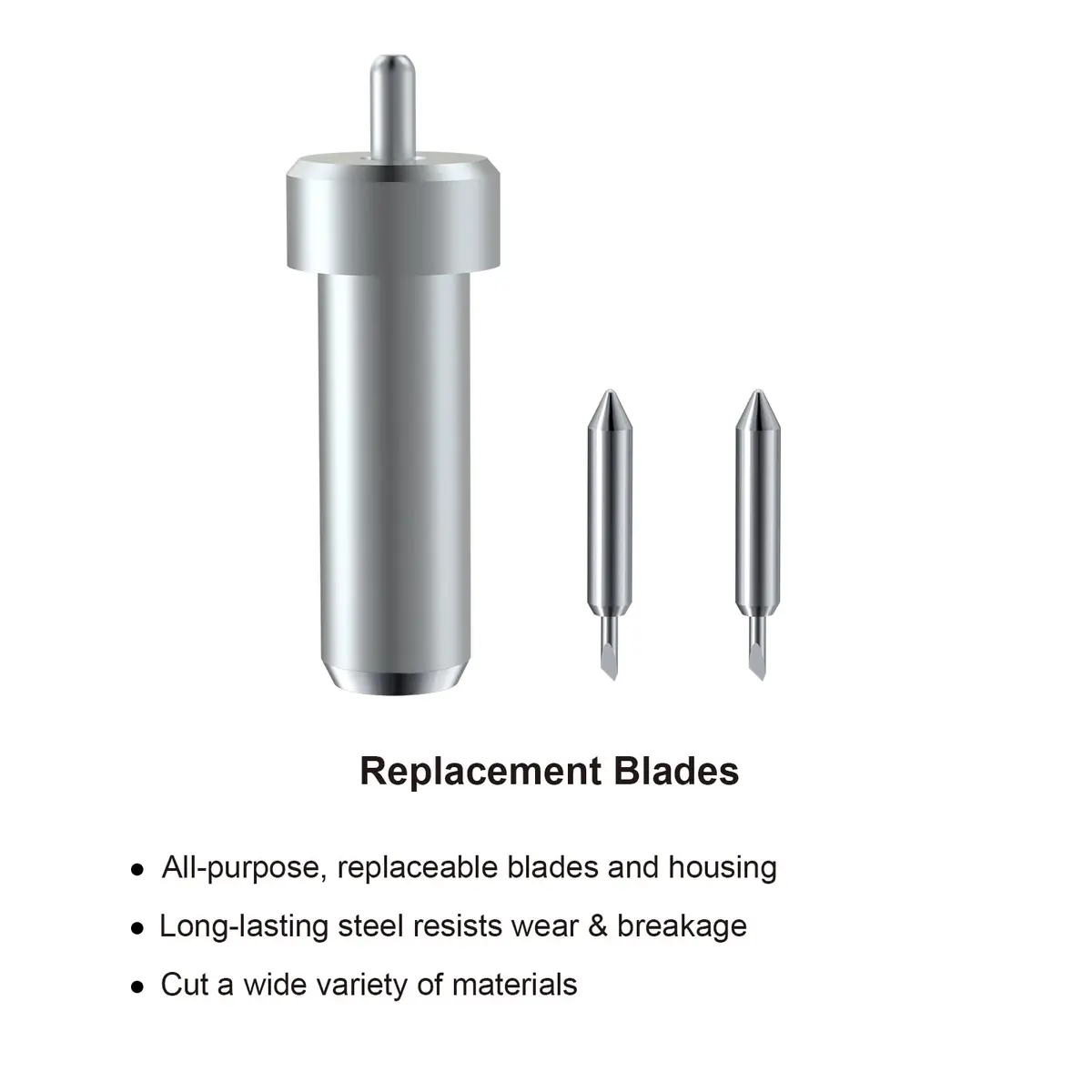 Hadwoer Replacement Blades and Housing Set for Cricut Joy & Joy Xtra | 2 Blades + 1 Housing - view 3