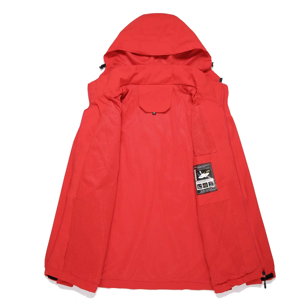 Hikevitang Men's Lightweight Waterproof Rain Jacket | Breathable & Windproof Outdoor Raincoat - view 4