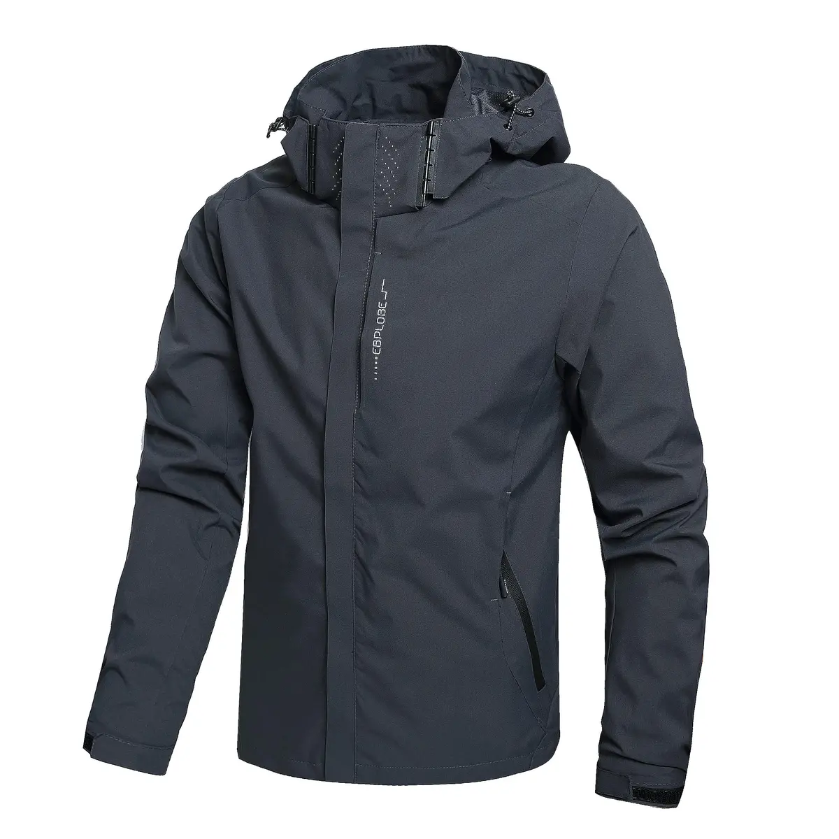 Hikevitang Men's Lightweight Waterproof Rain Jacket | Breathable, Windproof & Hooded (XX-Large) - main product image