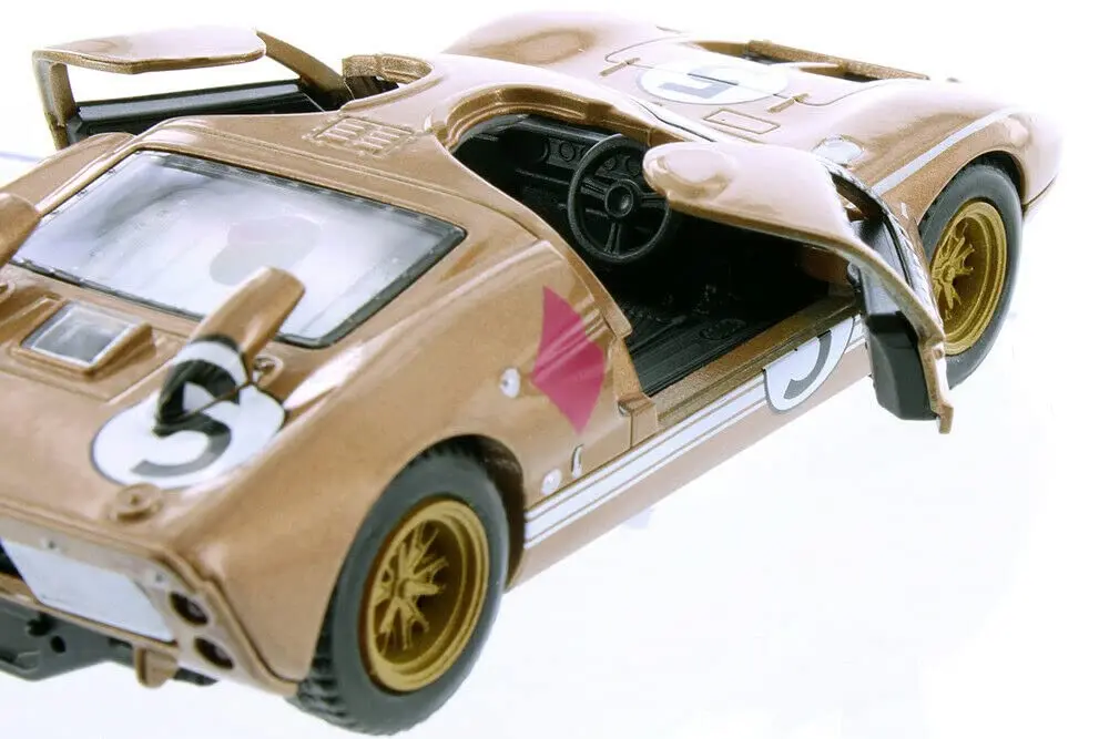KiNSMART Ford GT40 MKII Heritage Edition 5" 1:32 Scale Die Cast Metal Model Toy Car | Realistic Pullback Action - view 7