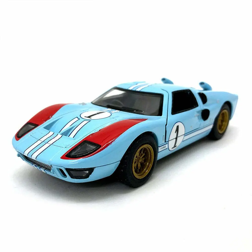 KiNSMART Ford GT40 MKII Heritage Edition 5" 1:32 Scale Die Cast Metal Model Toy Car | Realistic Pullback Action - view 2