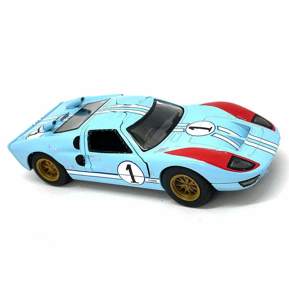 KiNSMART Ford GT40 MKII Heritage Edition 5" 1:32 Scale Die Cast Metal Model Toy Car | Realistic Pullback Action - view 3