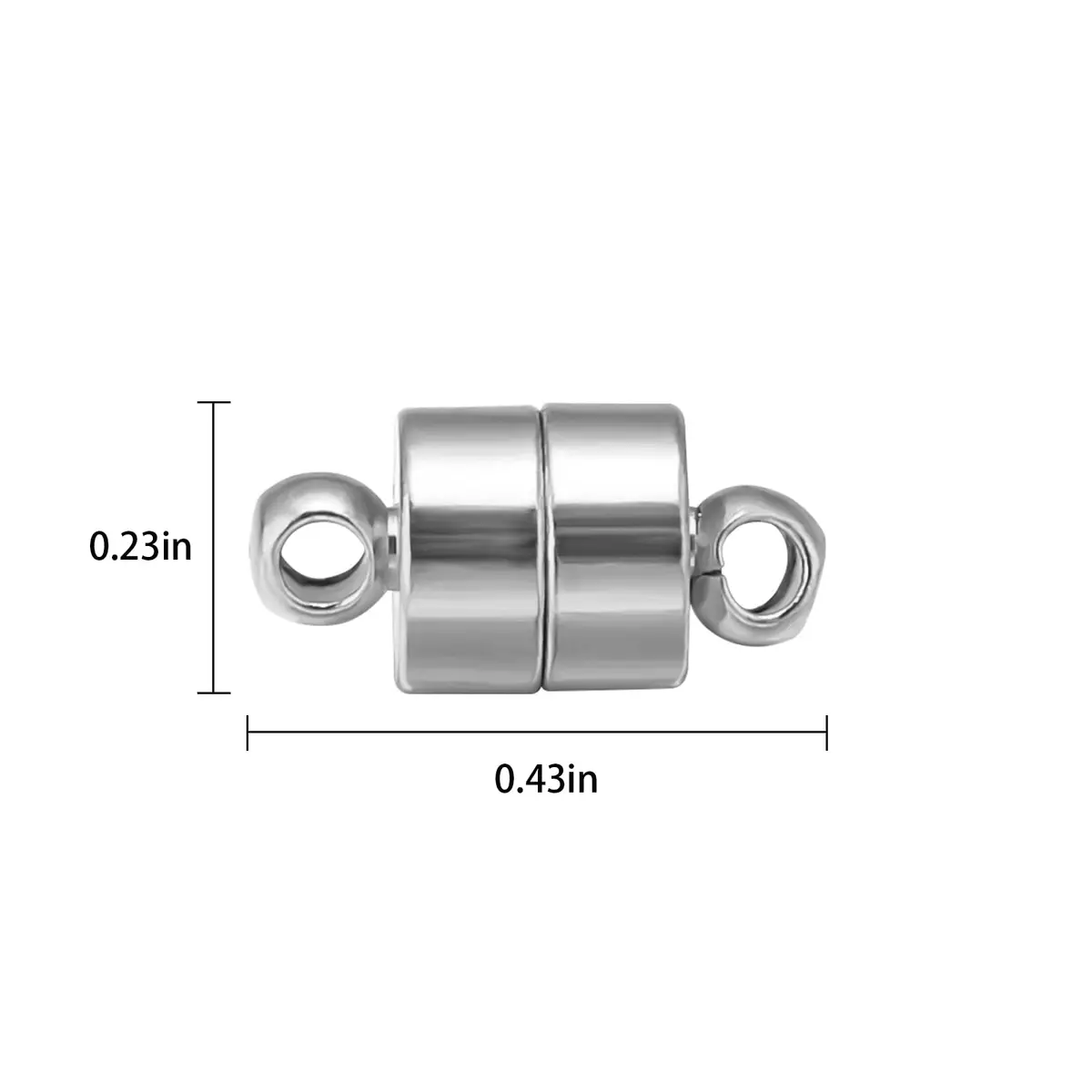 Yumttero Magnetic Jewelry Clasps 10-Piece | Easy-Fasten, Stylish & Durable (70-120 chars) - view 6