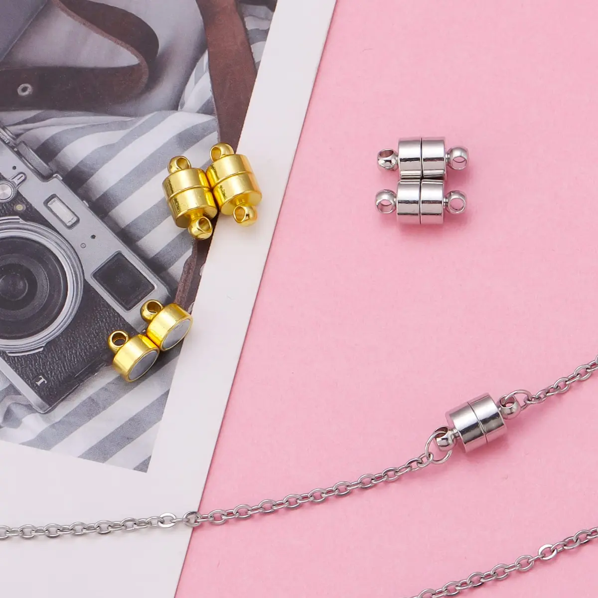 Yumttero Magnetic Jewelry Clasps 10-Piece | Easy-Fasten, Stylish & Durable (70-120 chars) - view 7