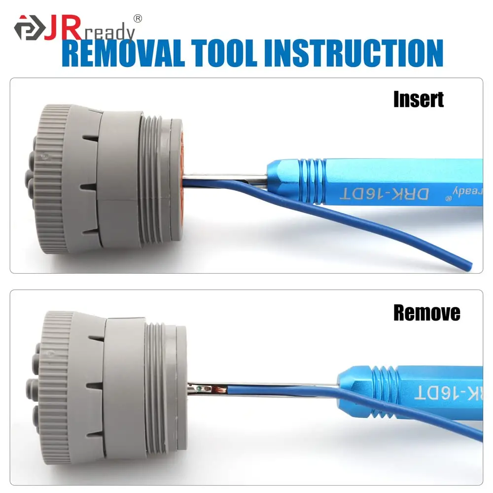 JRready ST5231 Deutsch Pin Removal Tool Set for Connectors | Durable Stainless Steel & Aluminum (70-120 chars) - view 3