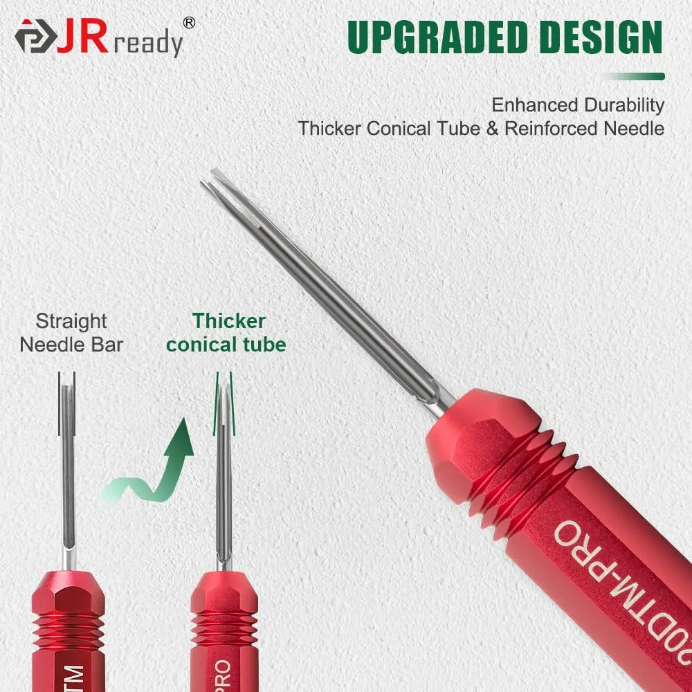 JRready DRK-16DT-PRO Deutsch Terminal Removal Tool, Contacts Size 16 | Durable Stainless Steel & Aluminum Handle - view 8