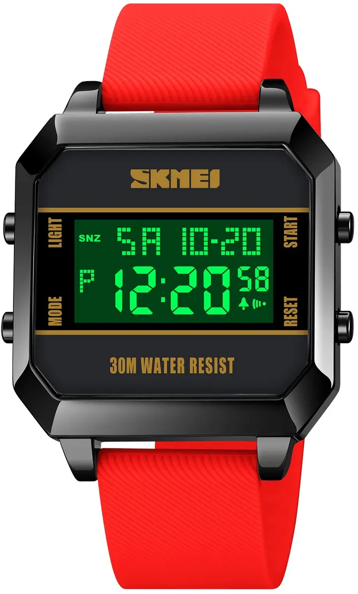 Gosasa Digital Military Watch 40mm | LED Light Waterproof Sport Watch for Men - main product image