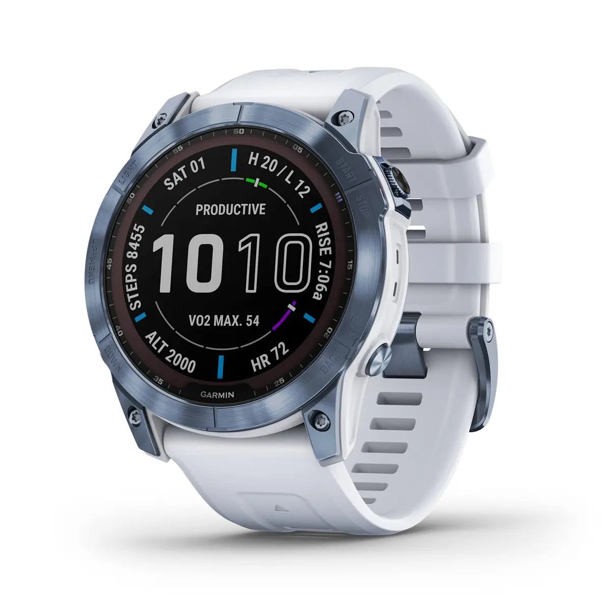 Garmin Fenix 7X Sapphire Solar Adventure Smartwatch 51 x 51 x 14.9 mm | Rugged Outdoor GPS with Wellness - main product image