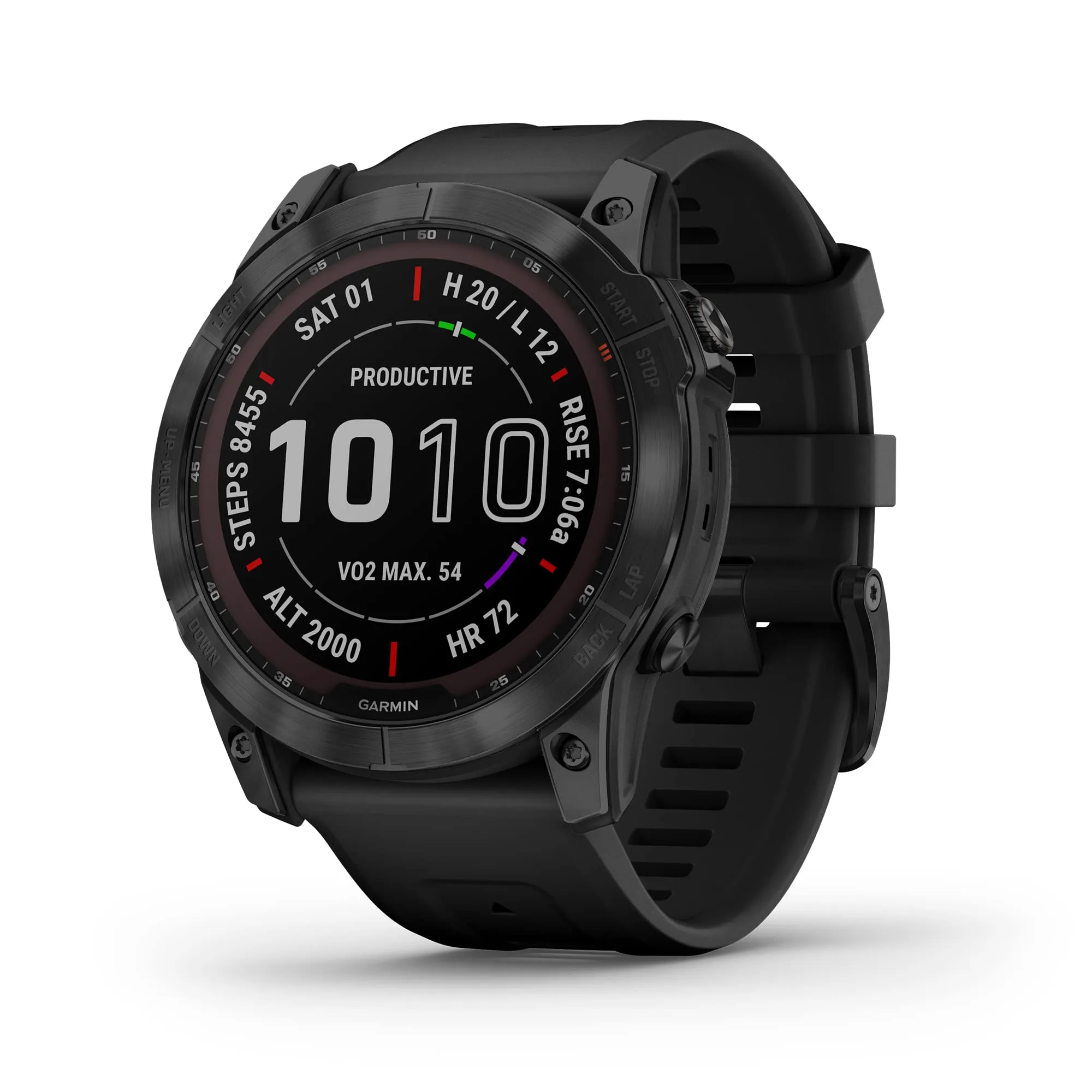Garmin fenix 7X Solar Larger Adventure Smartwatch | Solar Charging GPS Outdoor Watch - main product image