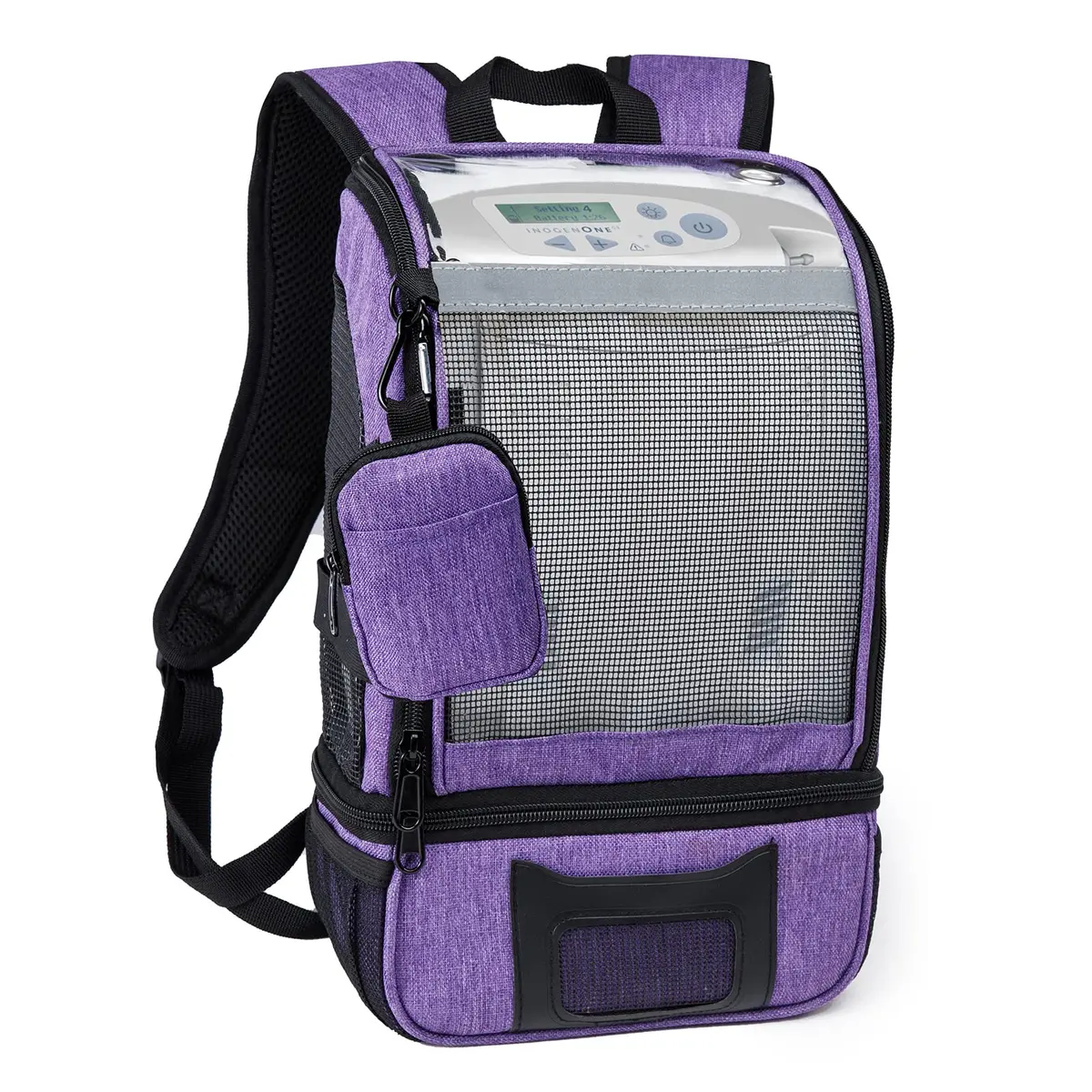 BAGSFY Oxygen Concentrator Backpack for Inogen One G5, G3, Rove 6 | Lightweight Carrying Bag for Accessories & Battery - main product image