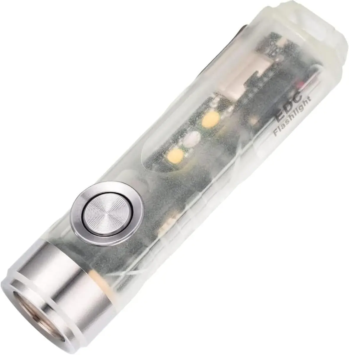 RovyVon Aurora A5 Mini Rechargeable Keychain Flashlight 650 Lumens | Glow-in-Dark Housing & USB-C Fast Charge - main product image