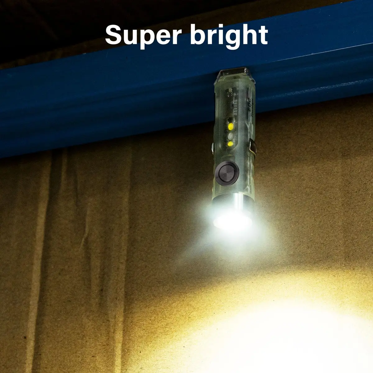 RovyVon Aurora A5 Mini Rechargeable Keychain Flashlight 650 Lumens | Glow-in-Dark Housing & USB-C Fast Charge - view 6