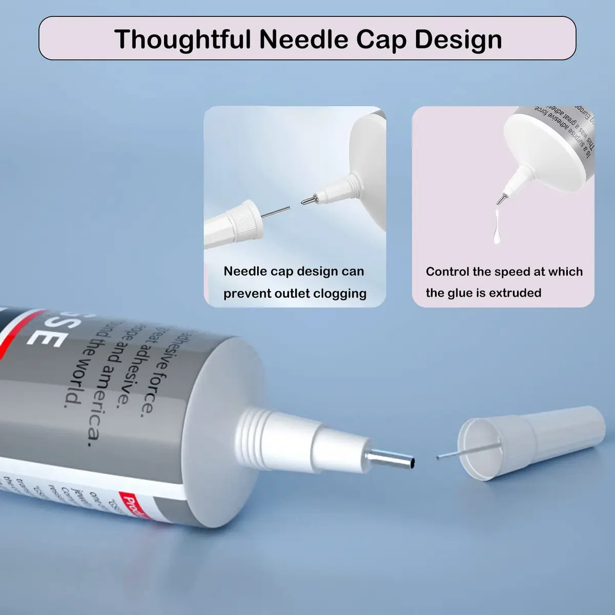 FITTDYHE B7000 Clear Craft Glue 100ml (2 x 50ml Tubes) | Waterproof, High-Strength Adhesive for Jewelry, Phone Repair, Nail Art - view 2