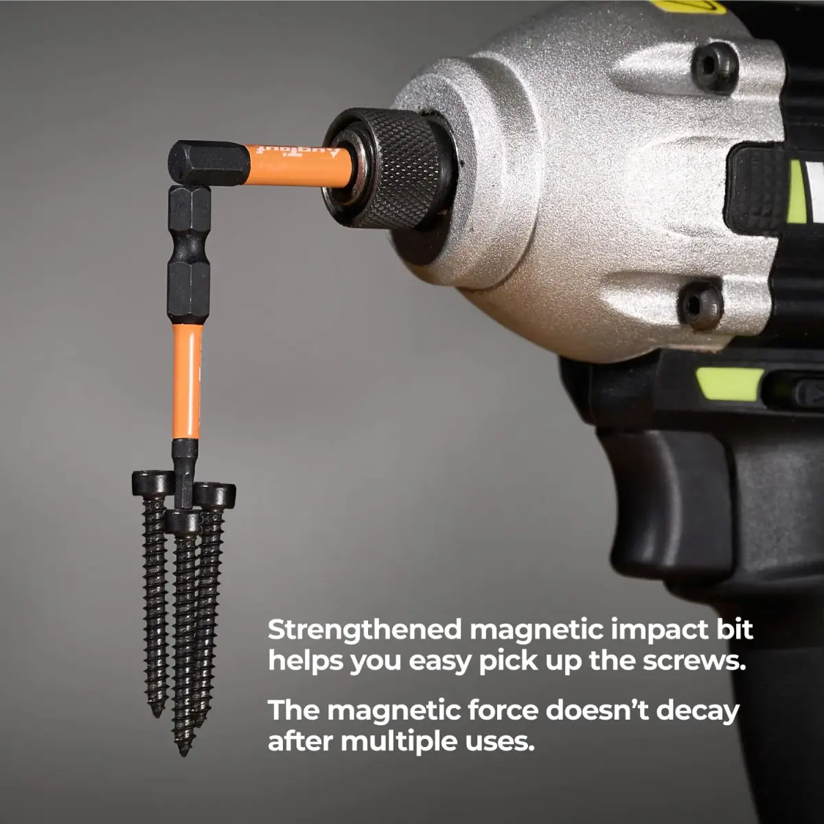 toolant 3mm Impact Hex Head Allen Wrench Drill Bits Set, 10pcs, 2" (5.08 cm) Long | Precision CNC Machined S2 Steel with Magnetism - view 4