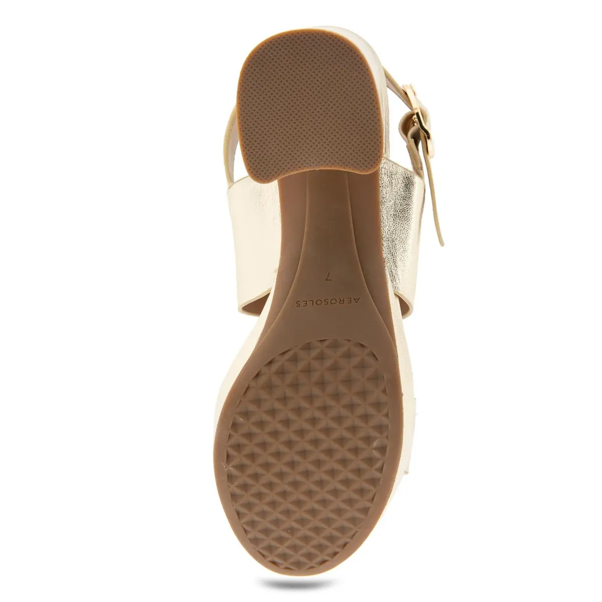 Aerosoles Women's CAMERA Platform Wedge Sandal 7M | Supportive Comfort with Signature Hardware - view 5