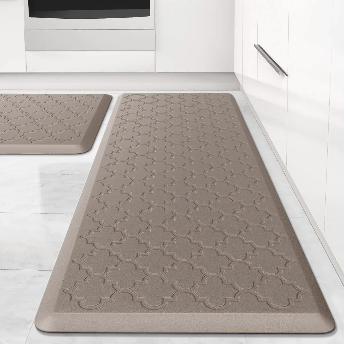 SoftDuo Anti-Fatigue Kitchen Mat Set 43.9cm x 61cm & 43.9cm x 120cm | Cushioned Comfort for Indian Kitchens - main product image