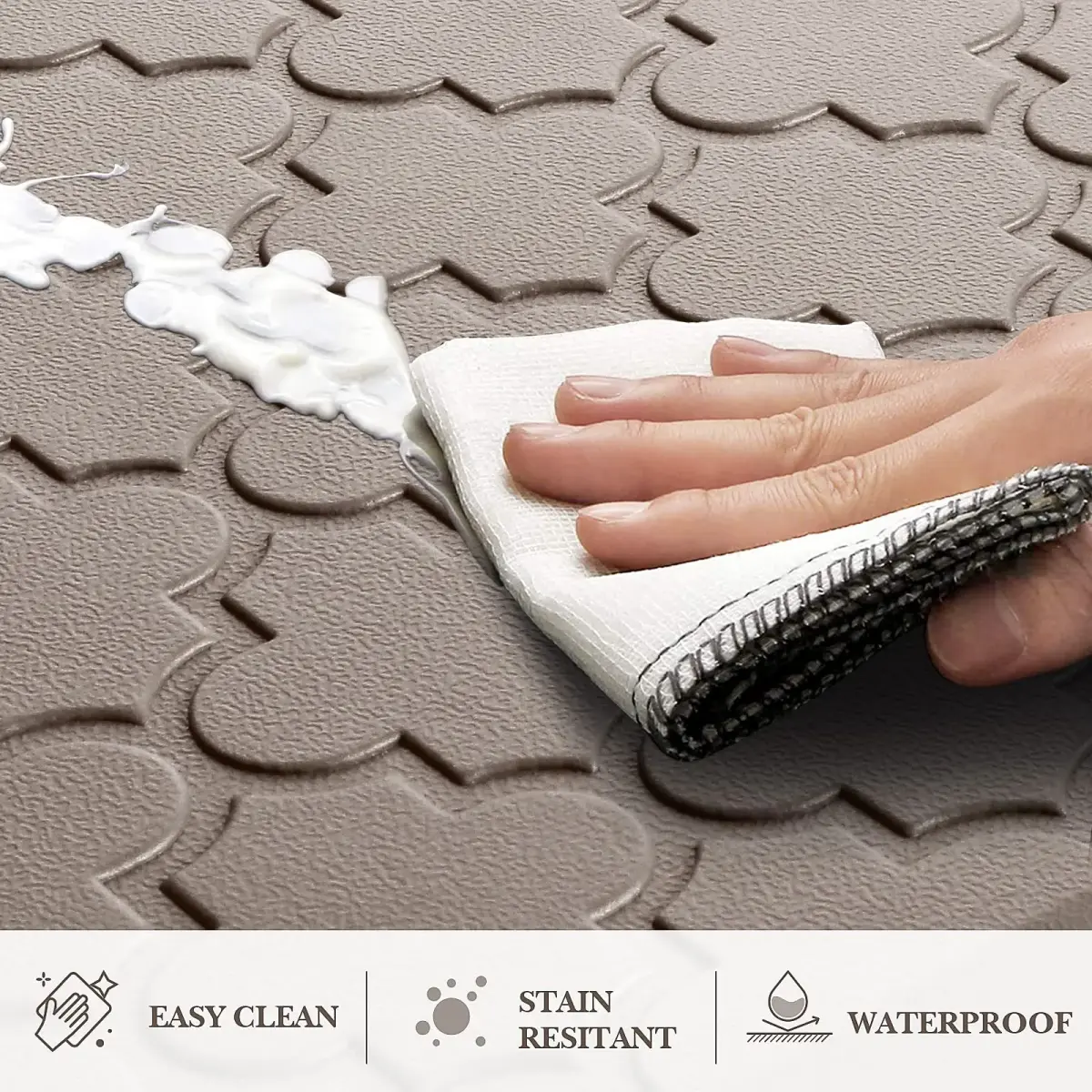 SoftDuo Anti-Fatigue Kitchen Mat Set 43.9cm x 61cm & 43.9cm x 120cm | Cushioned Comfort for Indian Kitchens - view 4