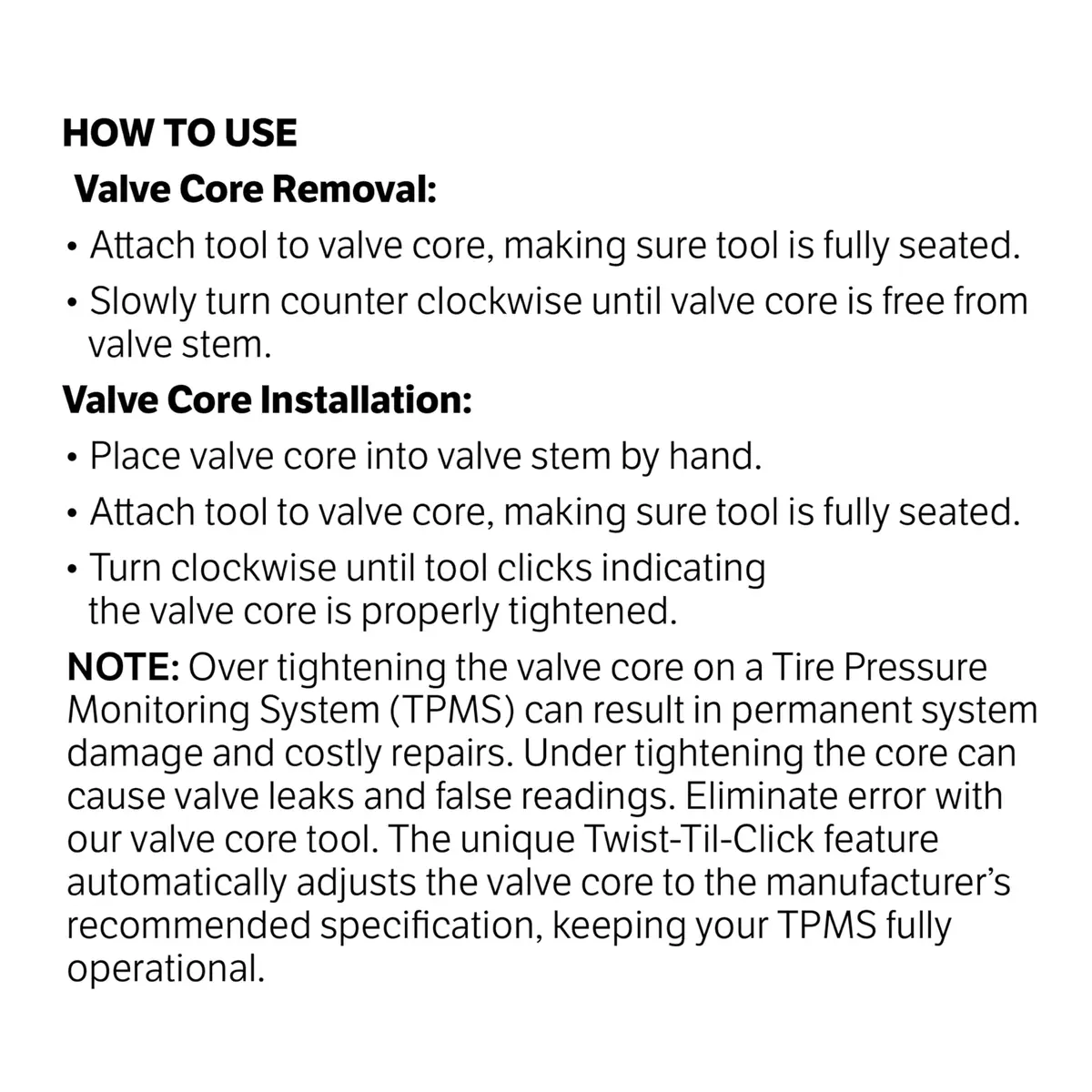 Slime Pro-Series Valve Core Removal Tool | Ergonomic Alloy Construction for Tire Pressure Accuracy - view 5