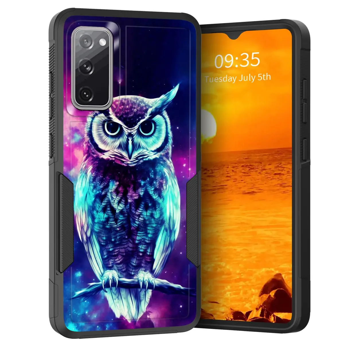 KJFHDJFDH Galaxy S20 FE 5G Case Dual Layer Shockproof 6.5 Inch | Rugged Heavy Duty Protection - main product image