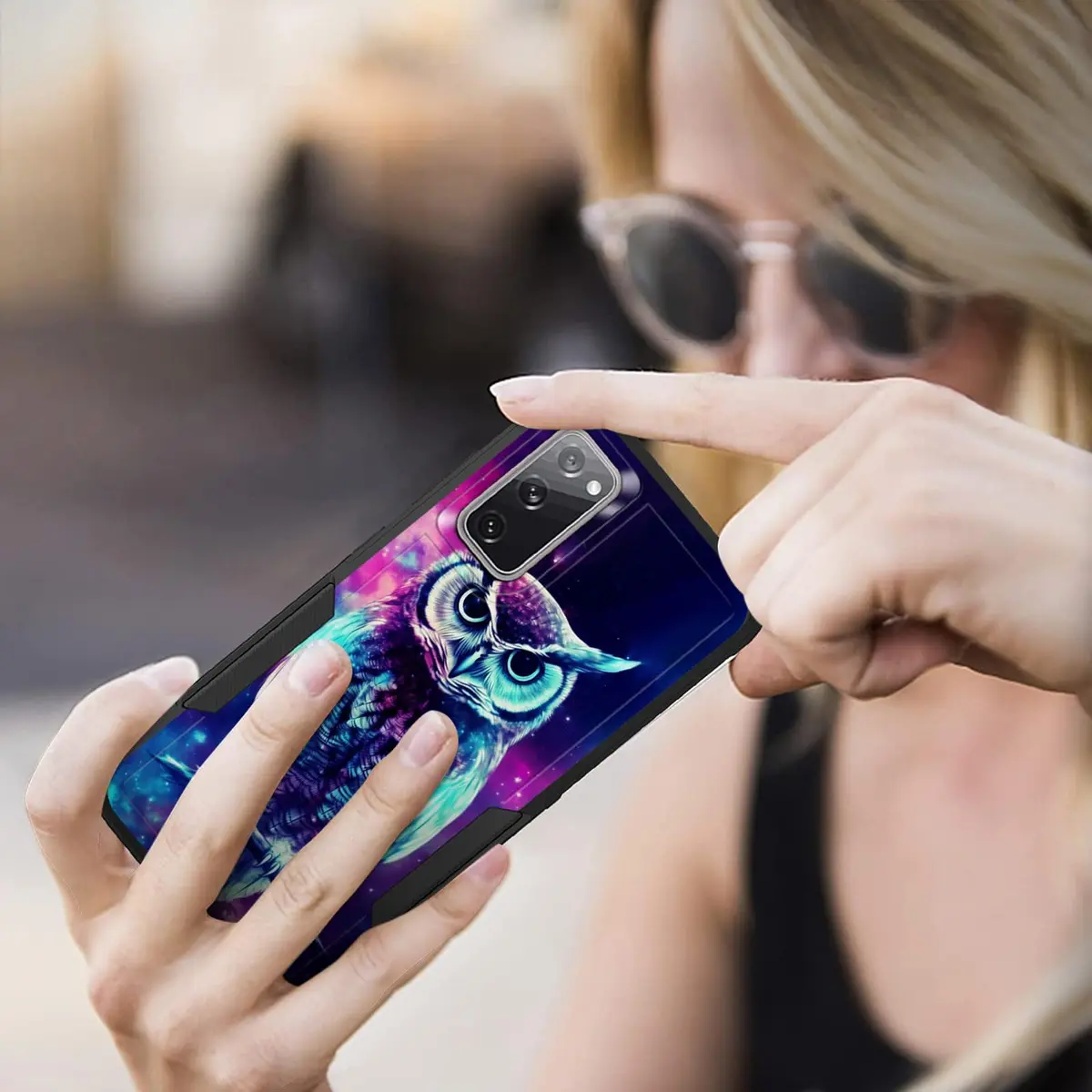 KJFHDJFDH Galaxy S20 FE 5G Case Dual Layer Shockproof 6.5 Inch | Rugged Heavy Duty Protection - view 6