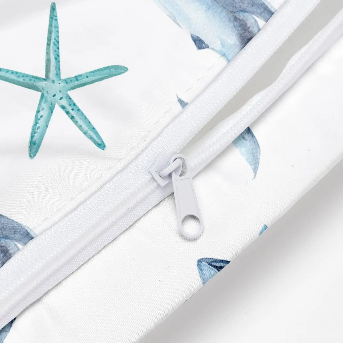 zcyxuuw Wet Dry Bag with Zipper Handle, 26 x 32 CM Waterproof Pouch for Swimsuit, Diapers, Gym Clothes, Makeup, Travel | Ocean Decor Starfish - view 7