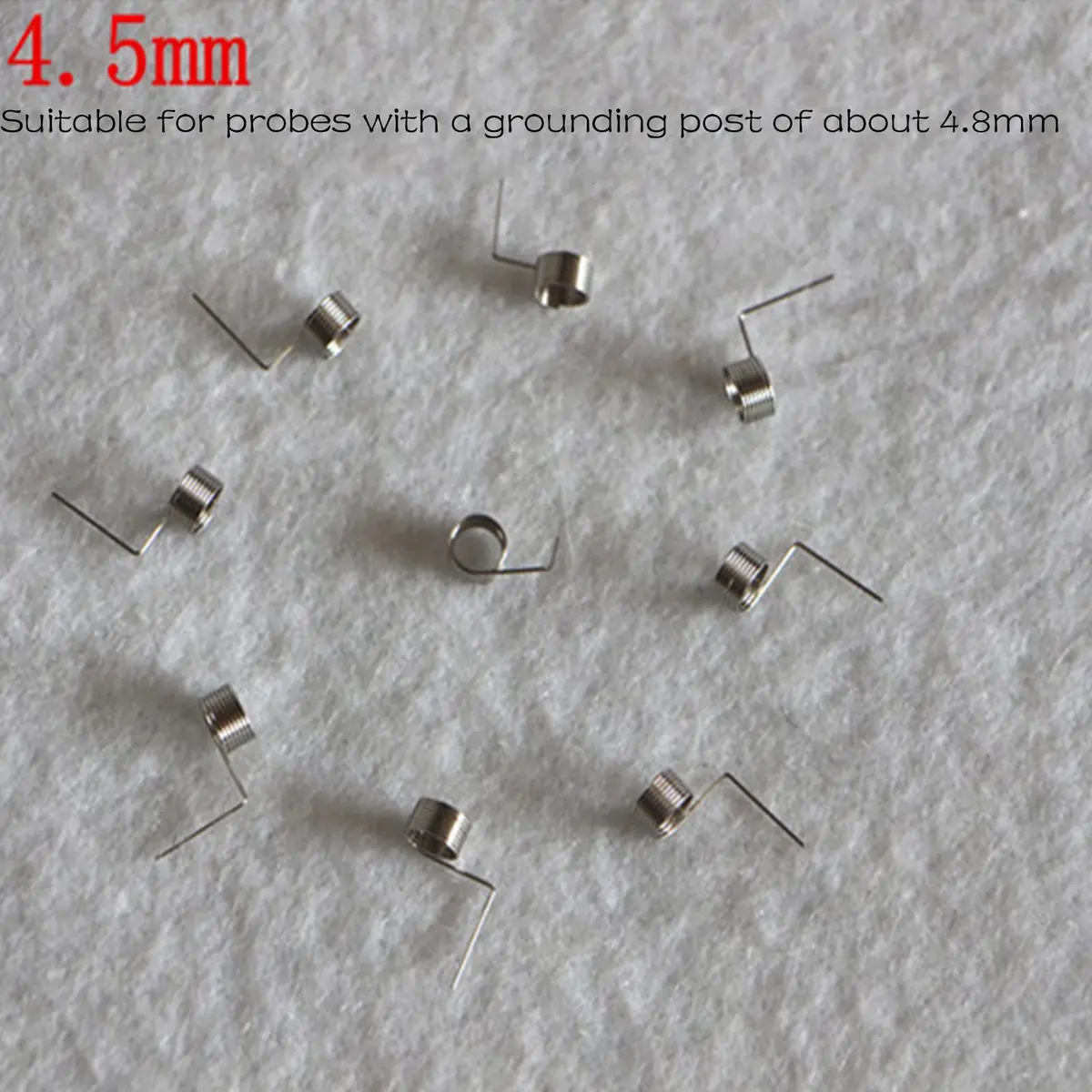 LICHIFIT Ground Spring Oscilloscope Probe Torsion Spring 4.5mm (0.177in) | Tektronix & Rigol Compatible - view 2