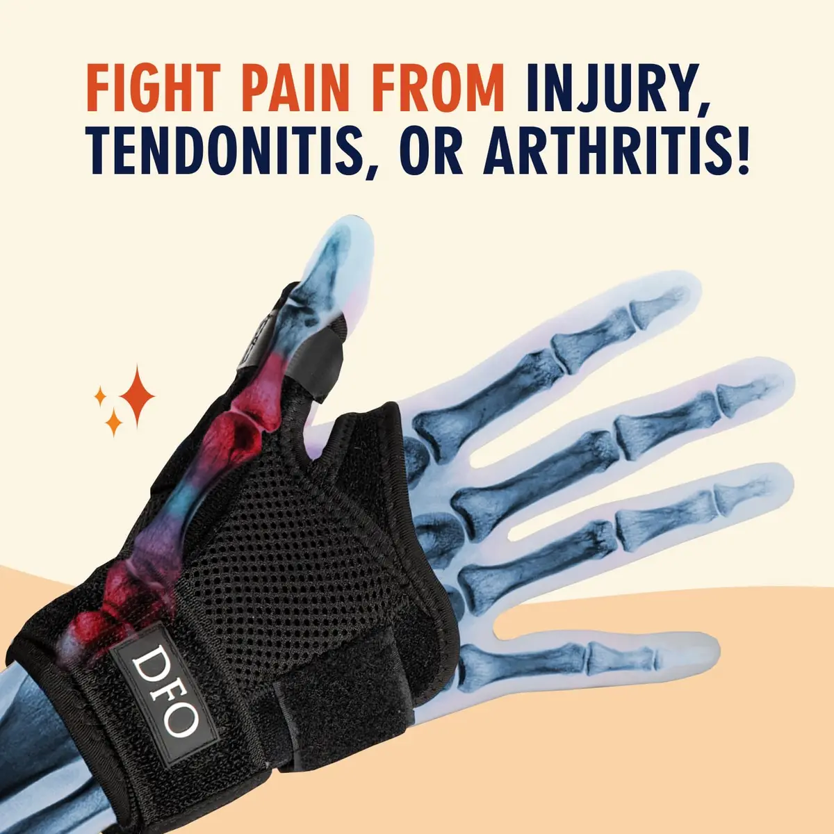 Dr. Frederick's Original Copper Thumb & Wrist Brace | Support for Arthritis & Tendonitis (One Size) - view 4