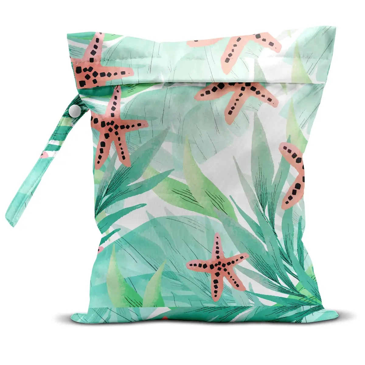 zcyxuuw Wet Bag Waterproof Reusable Beach & Travel Bag 26 x 32 CM | Multi-Purpose, Durable, Ocean Decor - main product image