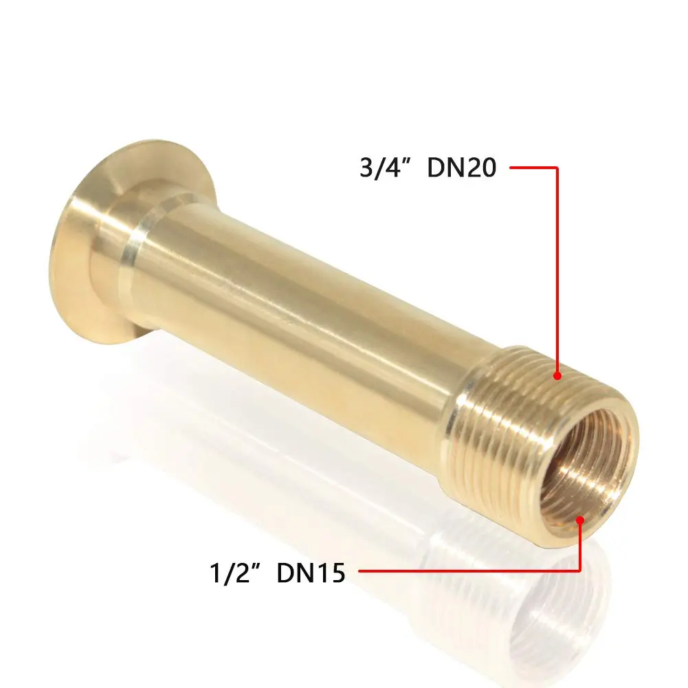 Hooshing Brass Bell Fountain Nozzle Spray Head 1/2" DN15 & 3/4" DN20 | Water Bell Pattern - view 2