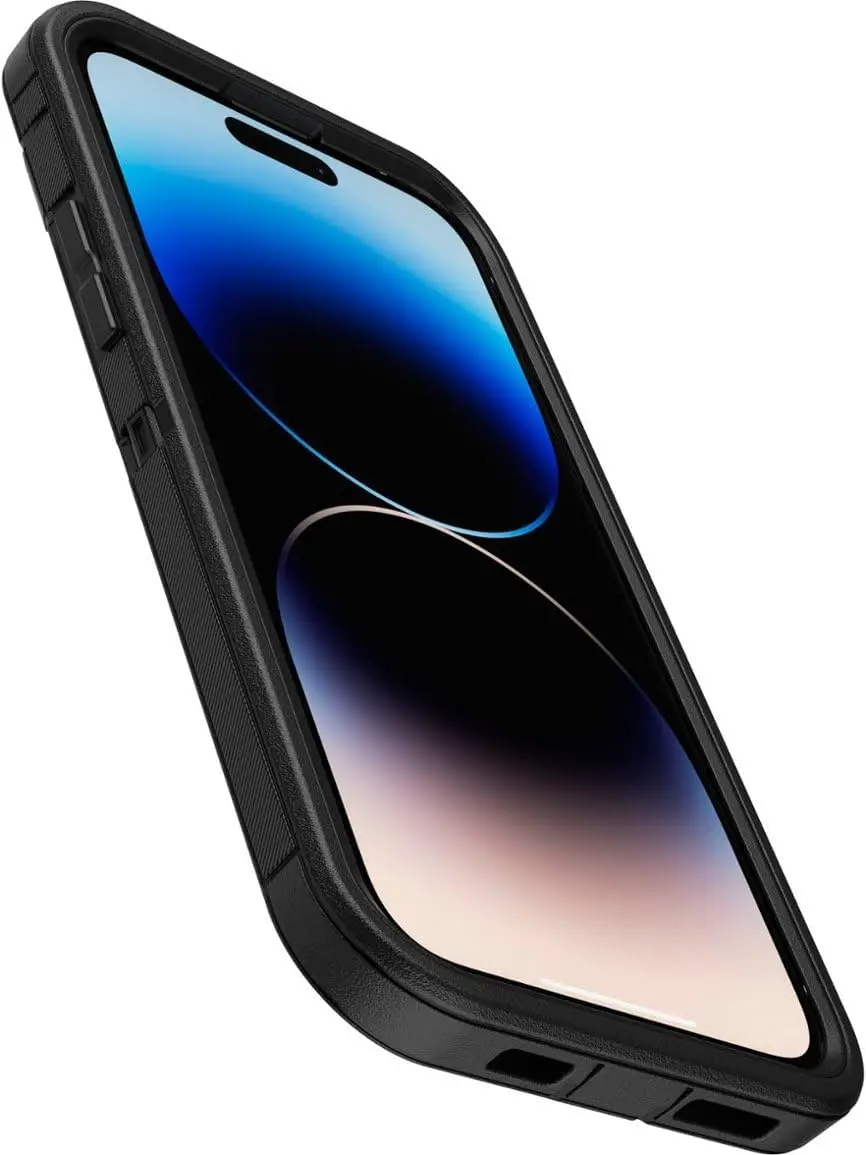 OtterBox Defender Series Case for iPhone 14 & iPhone 13 - Black, Rugged & Durable, with Port Protection & Holster Clip Kickstand (114 g / 0.25 lb) - view 4
