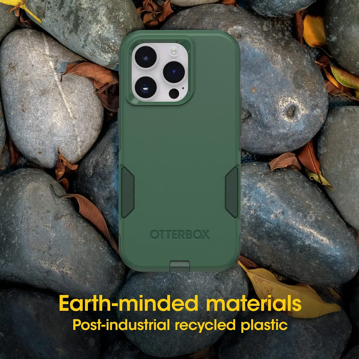 OtterBox Commuter Series Case for iPhone 14 Pro - Green | Slim & Tough, Antimicrobial, Port Protection - view 7