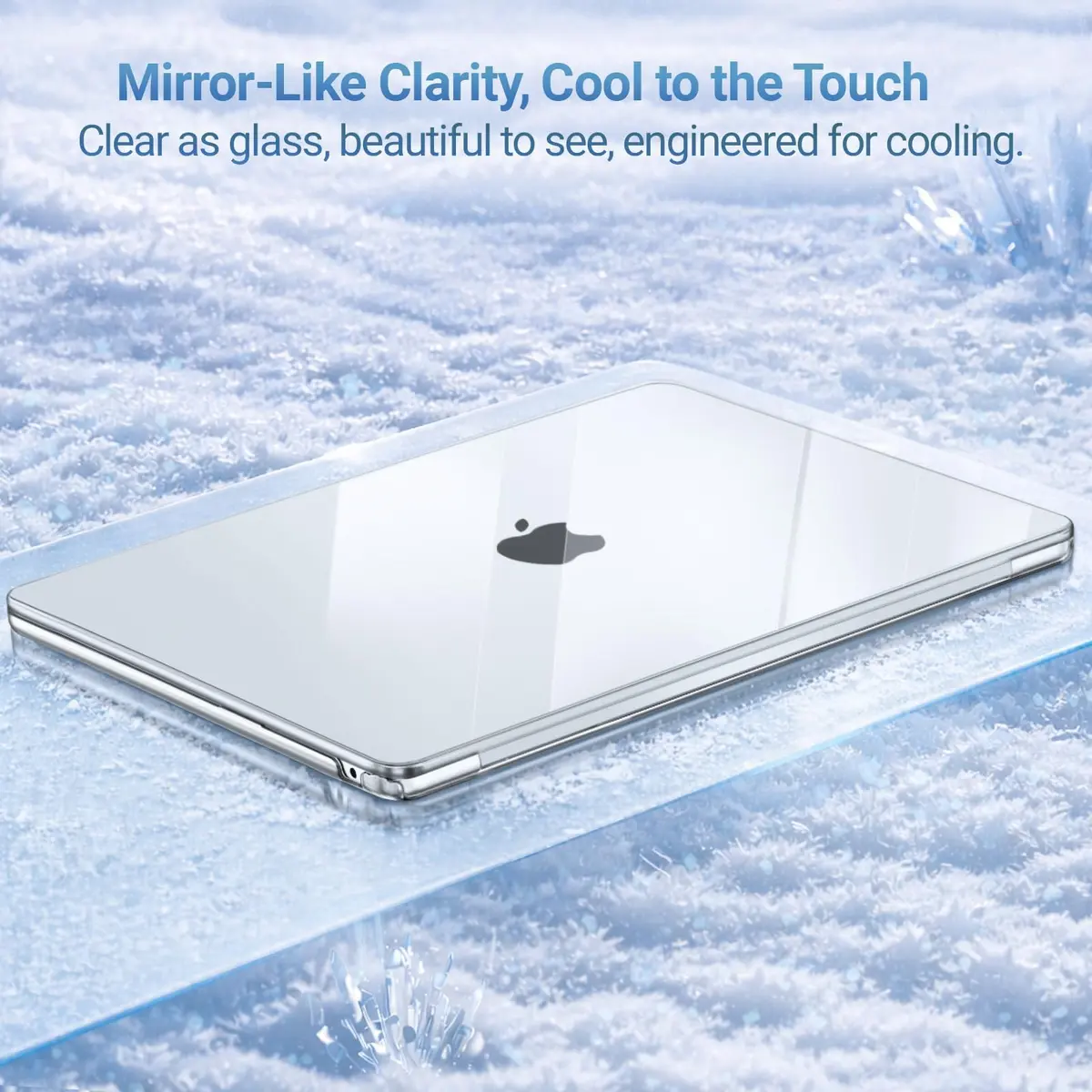 MOSISO Compatible with MacBook Air 13 inch Case M5 2026 M4 M3 M2 2025-2022 | Liquid Retina Display & Touch ID - view 3