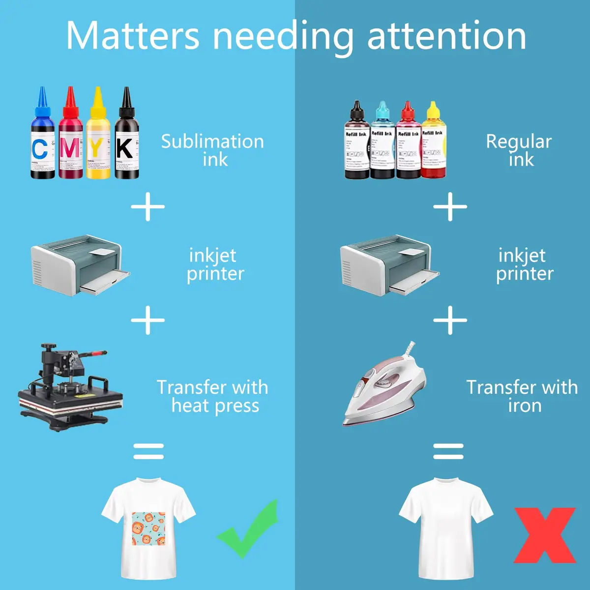 HTVRONT Sublimation Paper 8.5x14 Inches | Vibrant Ink Release for T-shirts & Mugs - view 4