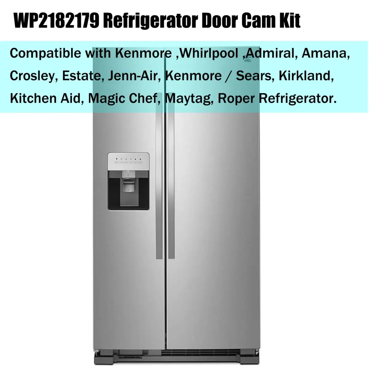 Kscjdg Refrigerator Door Closer Cam Kit for Whirlpool Kenmore Amana Crosley Models | Refrigerator Parts - view 2