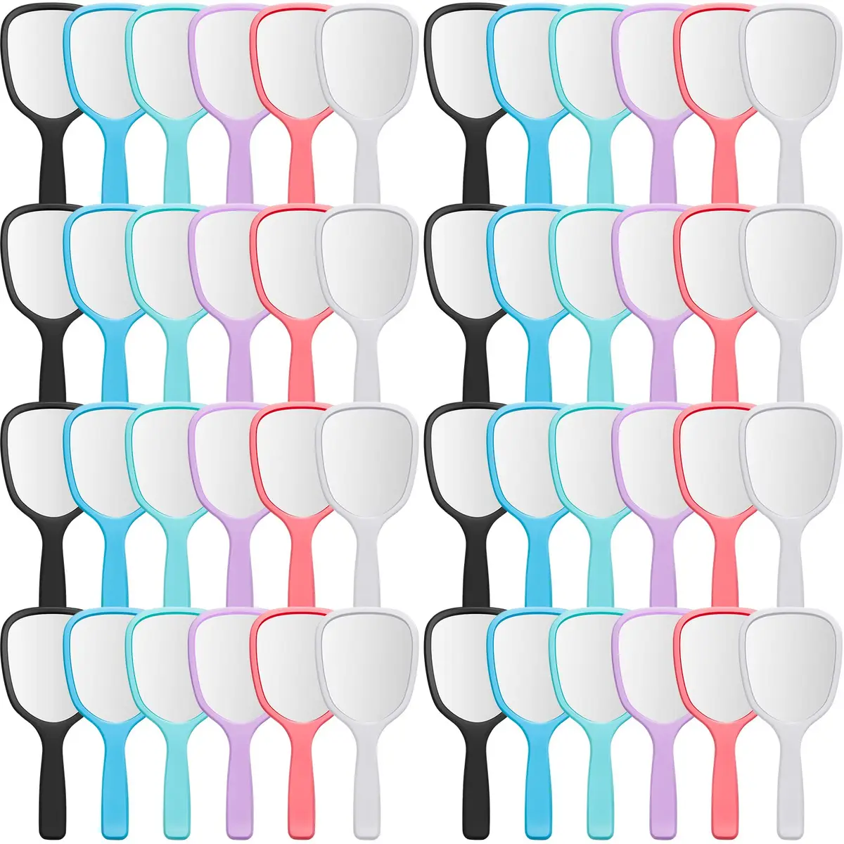 Vinsot Handheld Mirror 7.09 x 3.15 in | Small, Portable Makeup & Grooming Tool - main product image